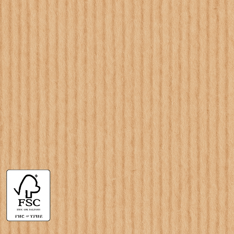 Papier kraft brun à rayures – 62x42 cm – 40 g – Lot de 820 feuilles