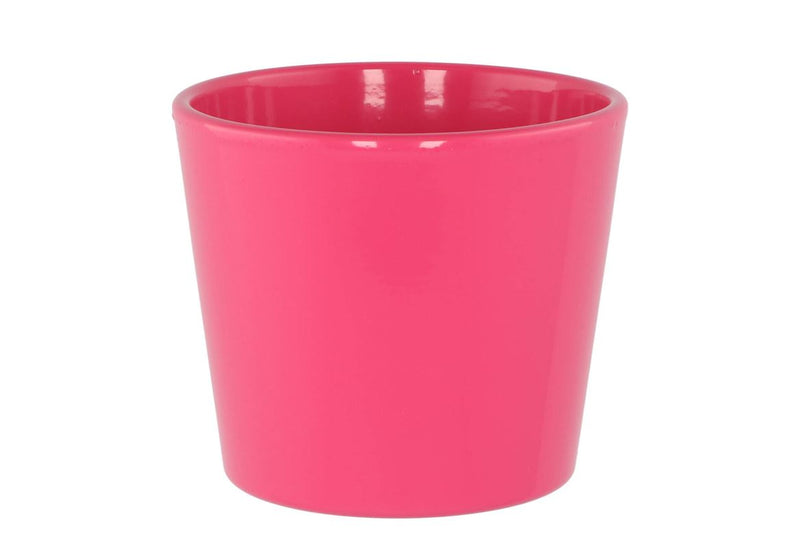 Ceramic Rose Shiny Pot 13cm Nm