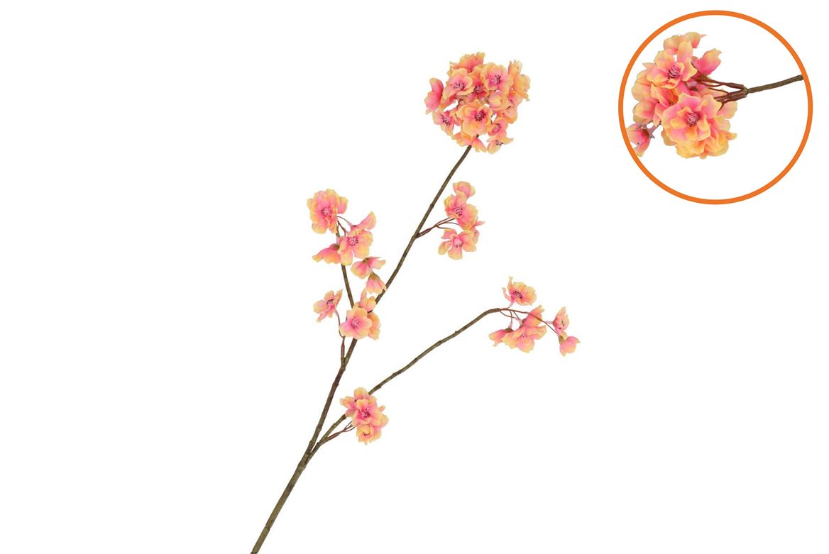Silk Cherry Blossom Peach 85cm