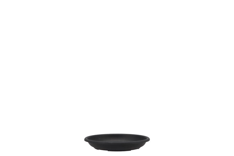 Matériau De Fleurs Soucoupe Dia 14cm Noir Par 10 P