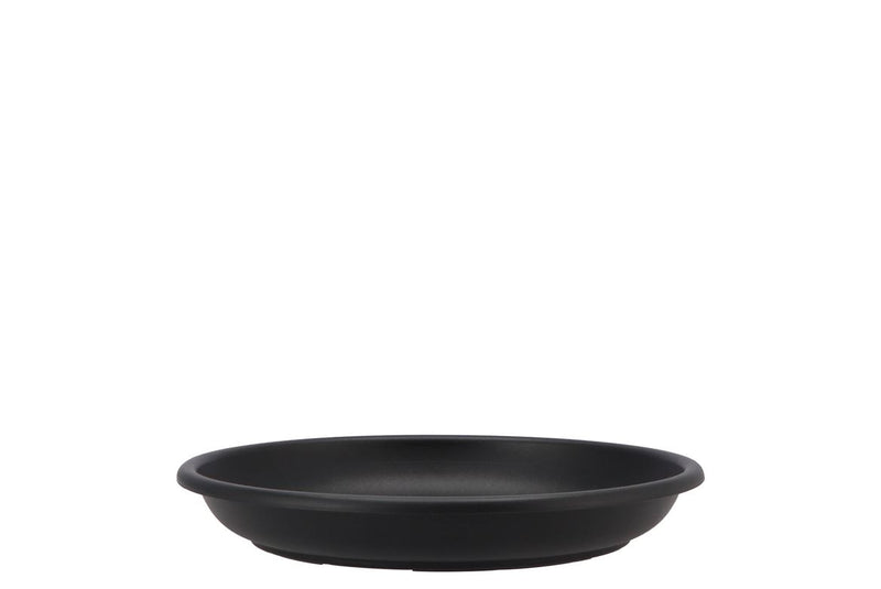 Matériau De Fleurs Soucoupe Dia 24cm Noir Par 10 P