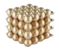 Boules De Noël Combi Champagne 40mm P/64