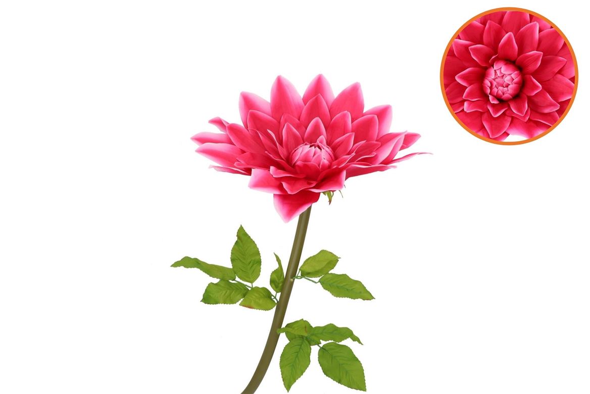 Silk Amazing Dahlia Beauty Fuchsia Xl 43x110cm