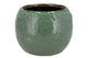 Iron Stone Green Ball Pot 24x24x16cm