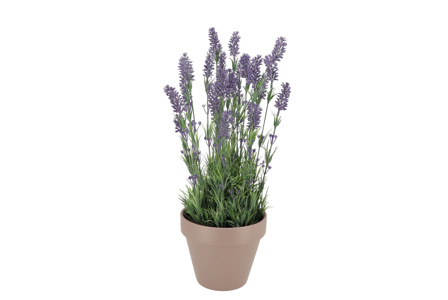 Silk Lavender Purple Pot Terra L 32x32x53cm