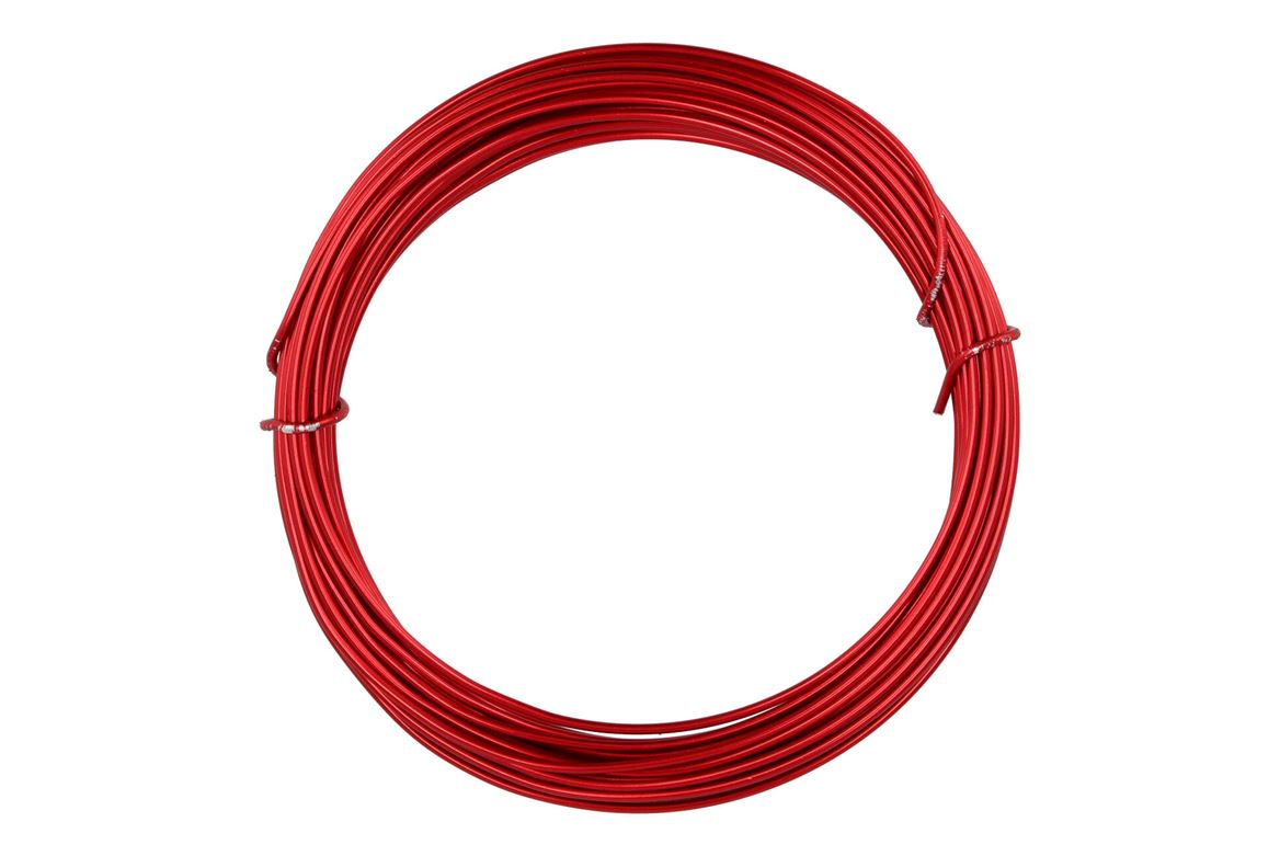 Wire Aluminum 100gr 12mx2mm Red Nm