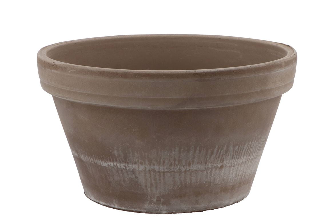 Terra Choco Coupe Conique Gris/taupe 27x15cm