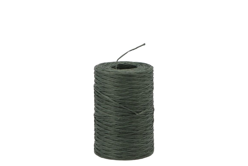 Paper Binding Wire Green 205mtr