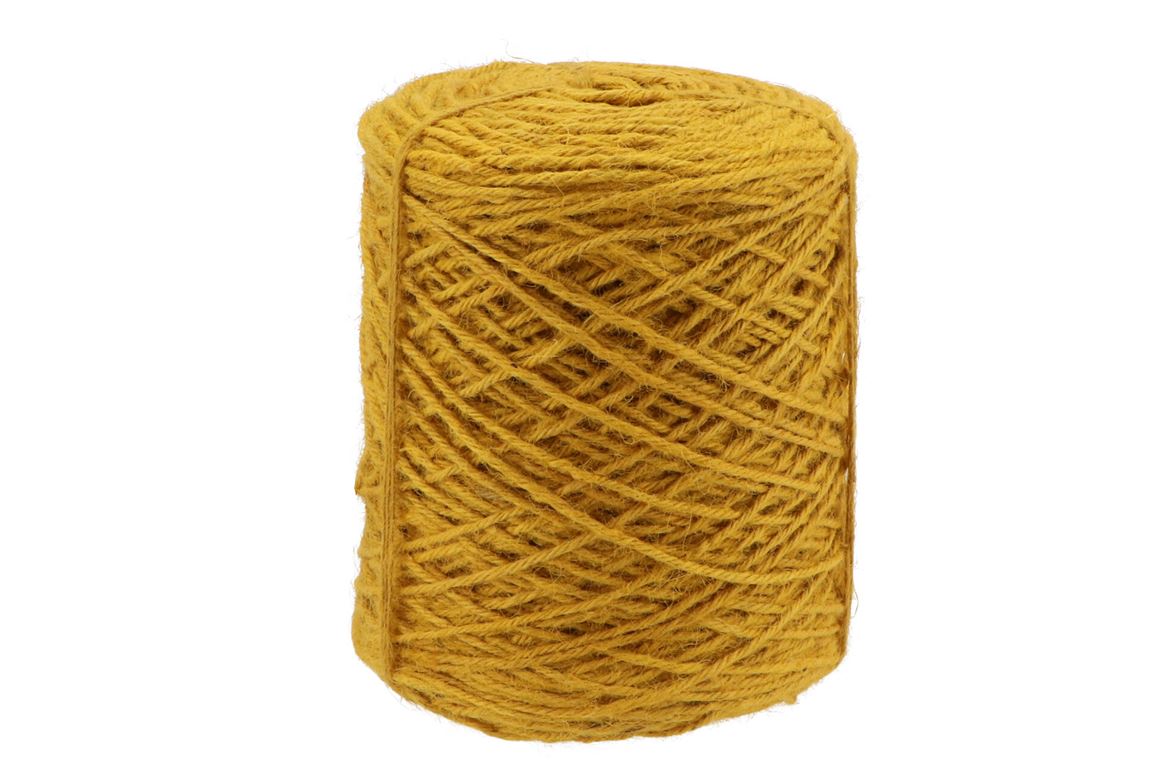 Ruban Lin Jute Jaune 3,5mm Par 1 Kg