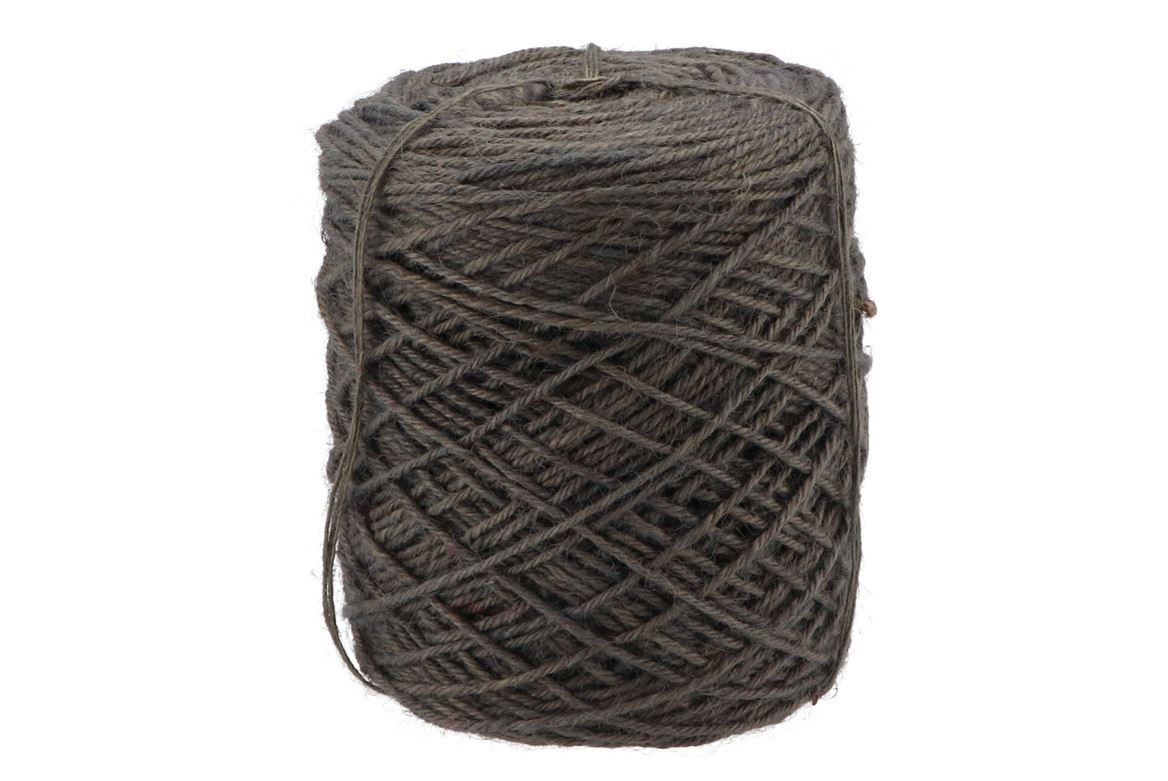 Rubban Lin Jute Gris 3,5mm Par 1 Kg