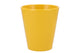 Céramique Orchidée Jaune Brillant 14x15cm