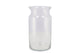 Verre Lait Can Vase Lourd 15x30cm