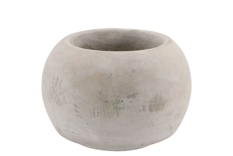 Beton Pot Boule 14x10cm