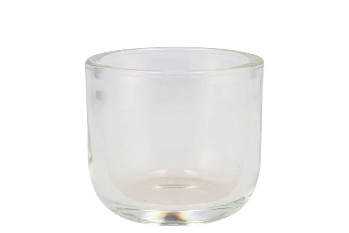 Verre Pot Lourd Rond 10x9cm