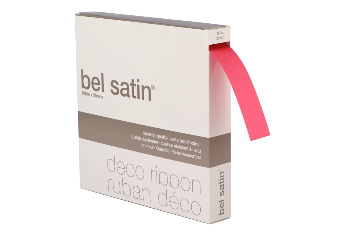 Ribbon Satin 11 Cyclaam 100m X 25mm P/1