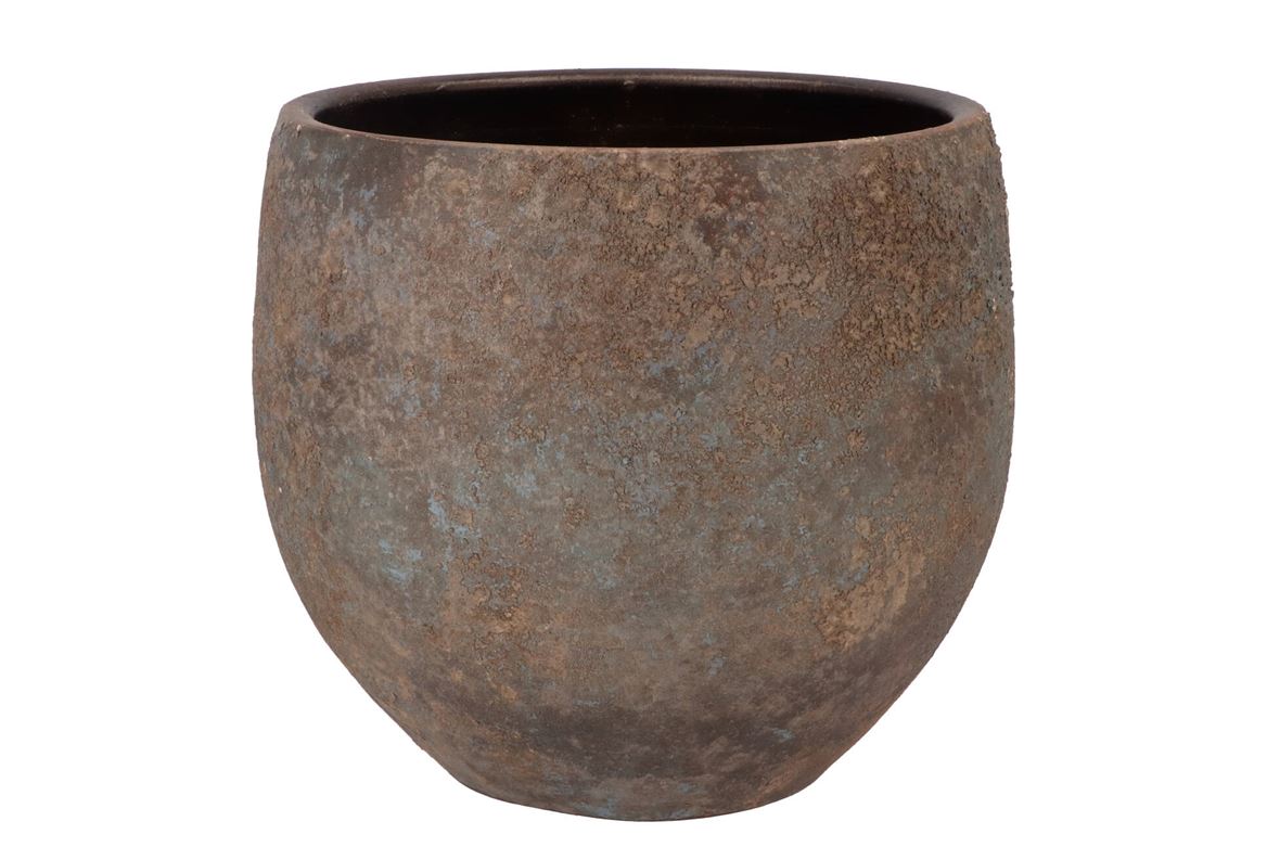 Bali Indonesian Grey Pot 30x27cm