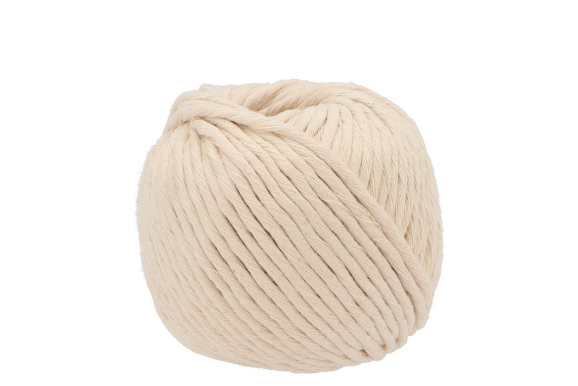 Ruban Macramé Cord (nr.70) Crème 5mm Par 50 Mètre