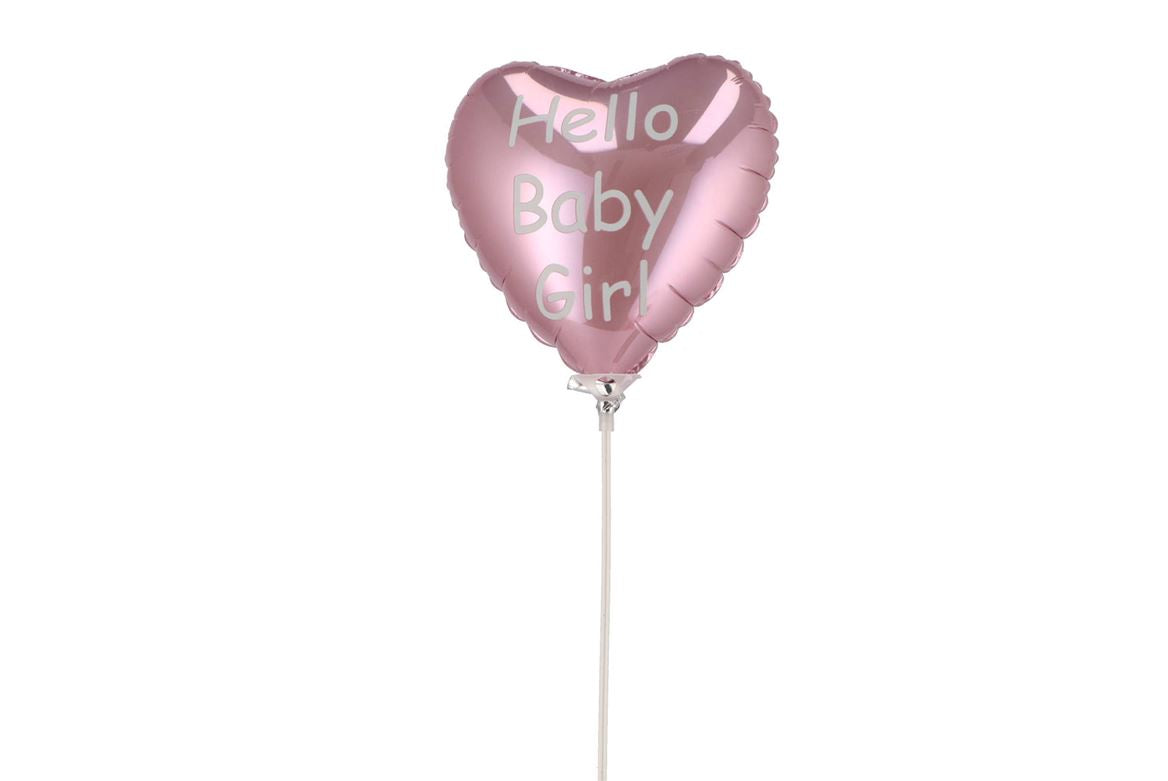 Pics De Décoration Ballon Hello Baby Girl 18x11x55