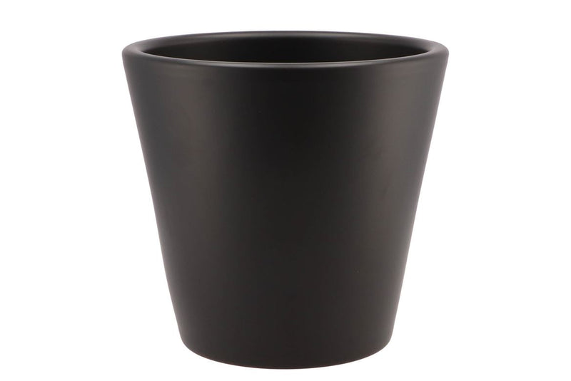 Vinci Mat Noir Pot Container 24x22cm