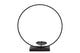 Metal Circle Stand Candle H. 30x33cm