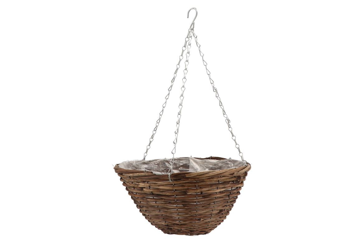 Rattan Basket Hang 35x16cm Nm