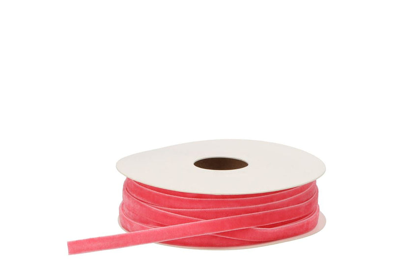 Ribbon Velvety 11 Pink 20mx6mm