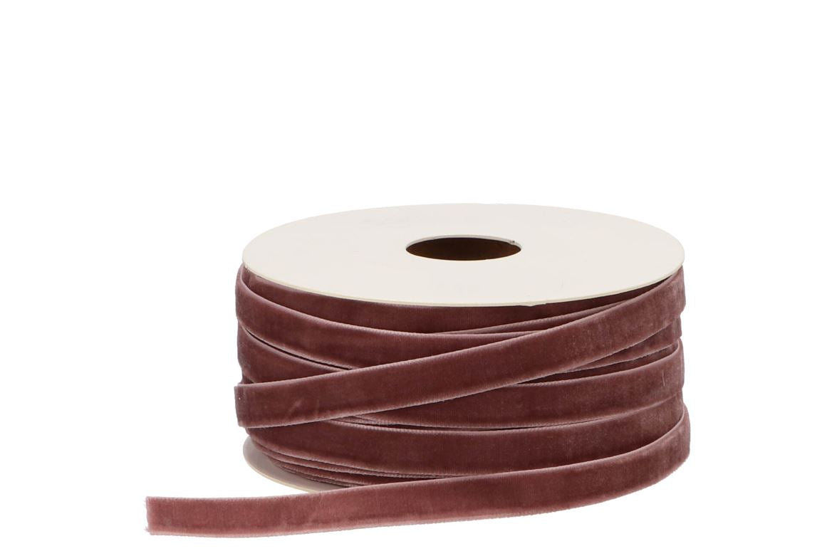 Ribbon Velvety 34 Old Lila 20mx9mm