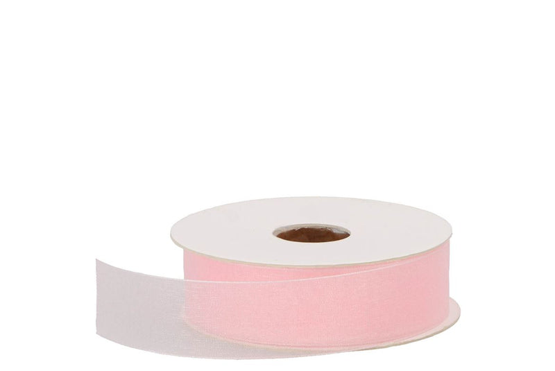 Ribbon Organza 10 Rose 50mx25mm Nm