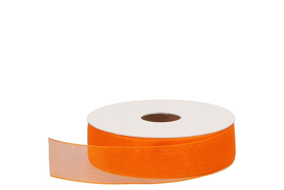 Ribbon Organza 57 Orange 50mx25mm Nm