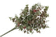 Silk Eucalyptus Green/purple 47cm Nm