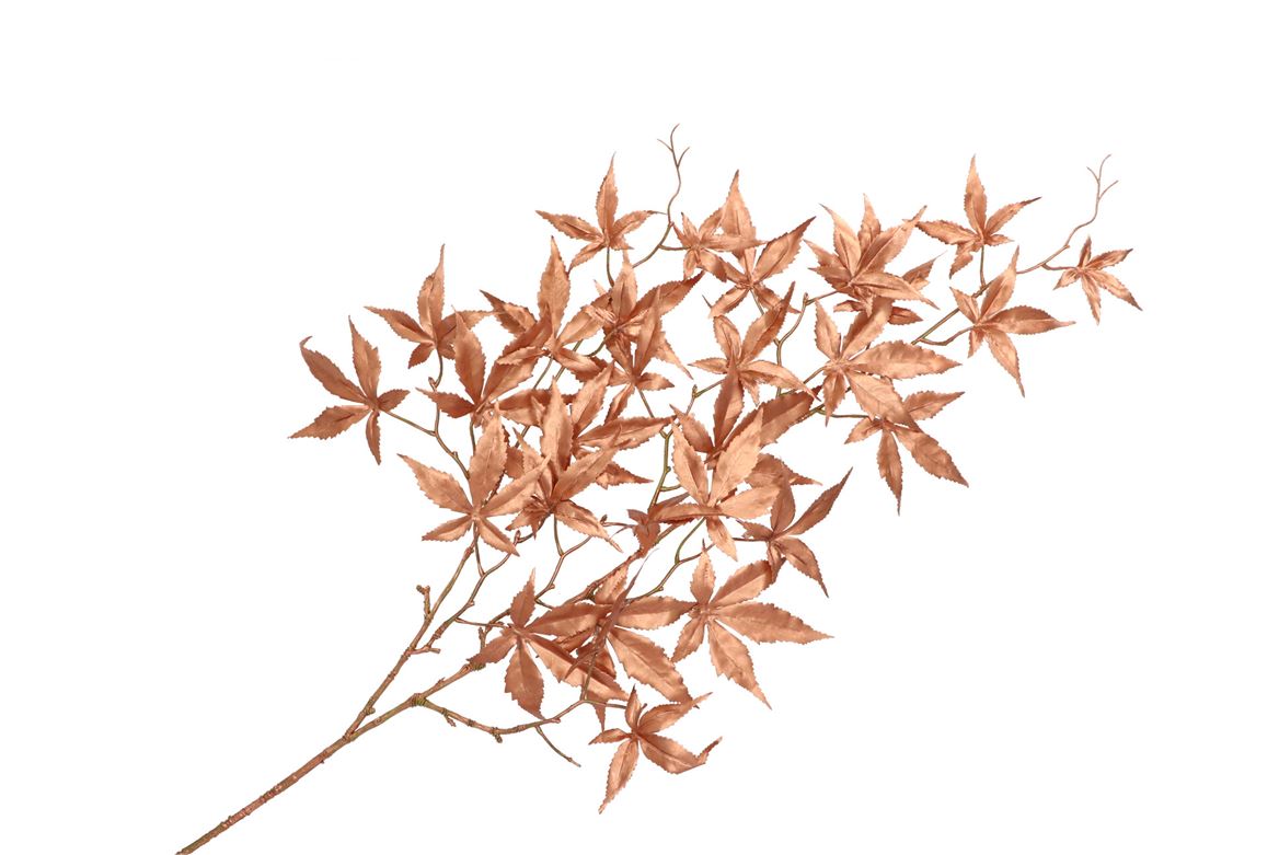 Silk Maple Leaves Copper 108cm Nm