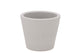 Vinci Matt Grey Container Pot 12x10cm Nm