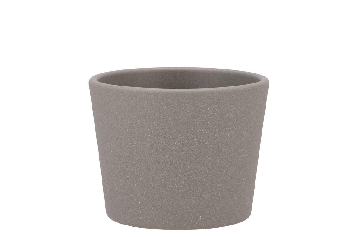 Ceramic Grey Pot 11cm