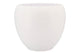 Vinci Matt White Flower Pot 28x24cm