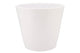 Vinci Matt White Container Pot 29x26cm