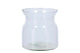 Glass Milk Bottle Roca Clear 16x20cm