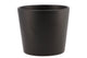 Ceramic Anthracite Matt Pot 15cm