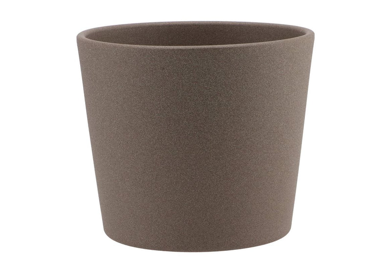 Ceramic Brown Pot 15cm