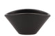 Vinci Matt Black Bowl Oval 24x17x12cm