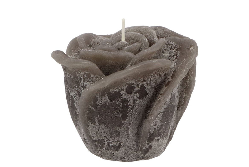 Candle Roos Dark Green 11x9cm