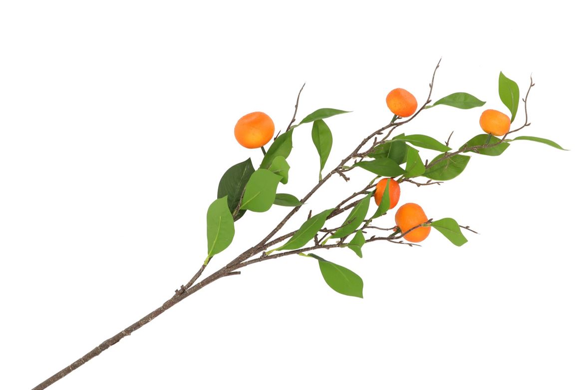 Silk Clementine Orange 80cm Nm