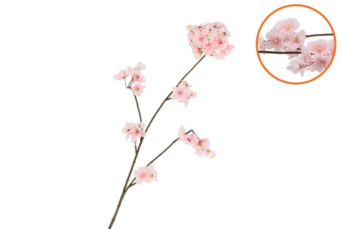 Silk Cherry Blossom Light Pink 85cm