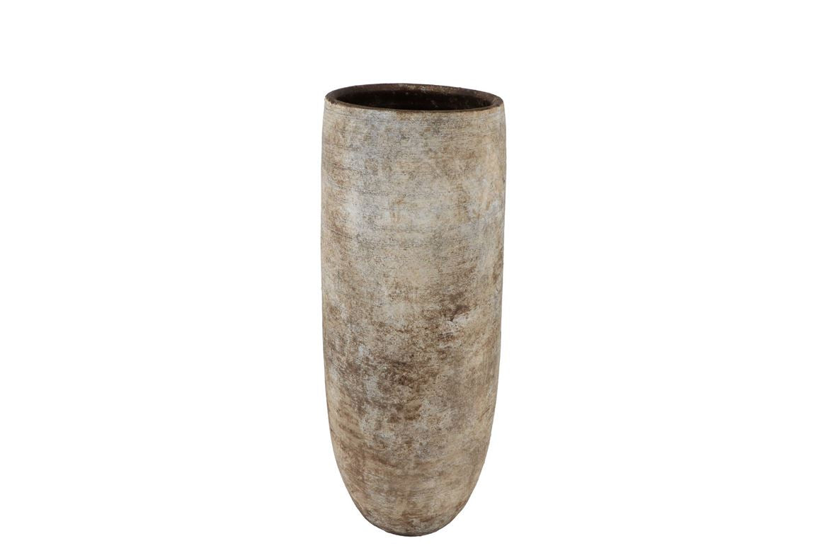 Batu Sand Big Vase 27x70cm