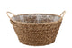 Seagrass Levi Bowl Basket Natural 33x16cm