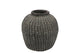 Gamla Grey Pot Allover Stripes 26x26x27,5cm