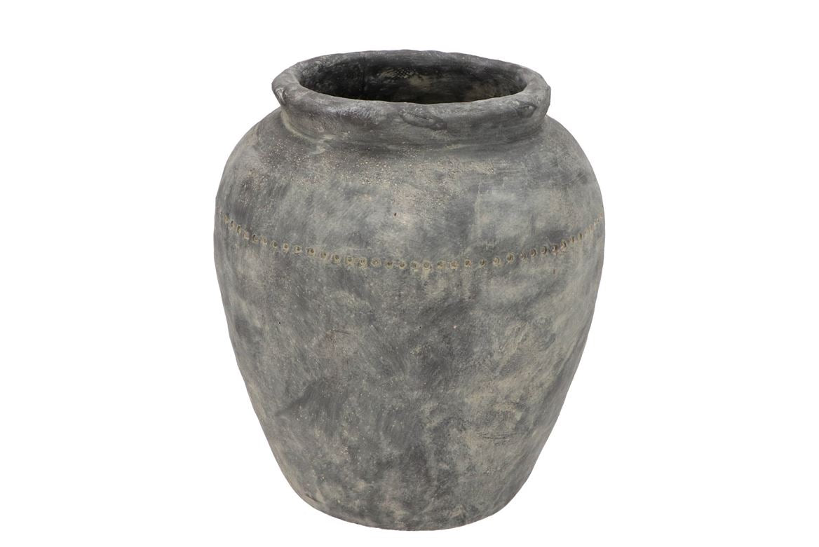 Gamla Grey Jug Mosaic Top 27x27x30cm