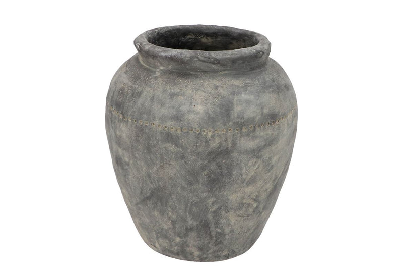 Gamla Grey Jug Mosaic Top 27x27x30cm