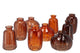 Dayah Earthy Terra Glass Bottle S/3 7x11cm