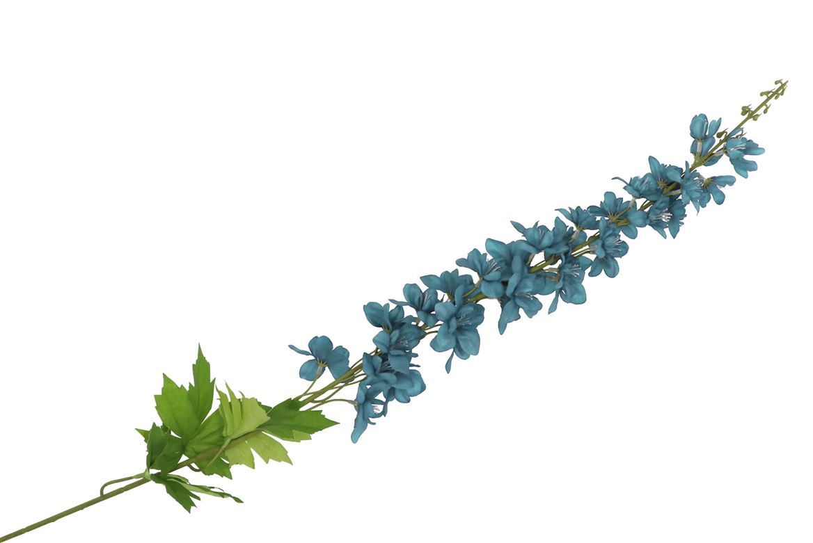 Silk Delphinium Tak Light Blue 115cm