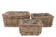 Rattan Ivy Square 30cm S/3